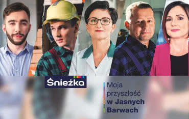 Kampania "Moja przyszłość w Jasnych Barwach" Śnieżki