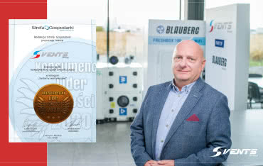 Konsumencki Lider Jakości 2020 dla Vents Group
